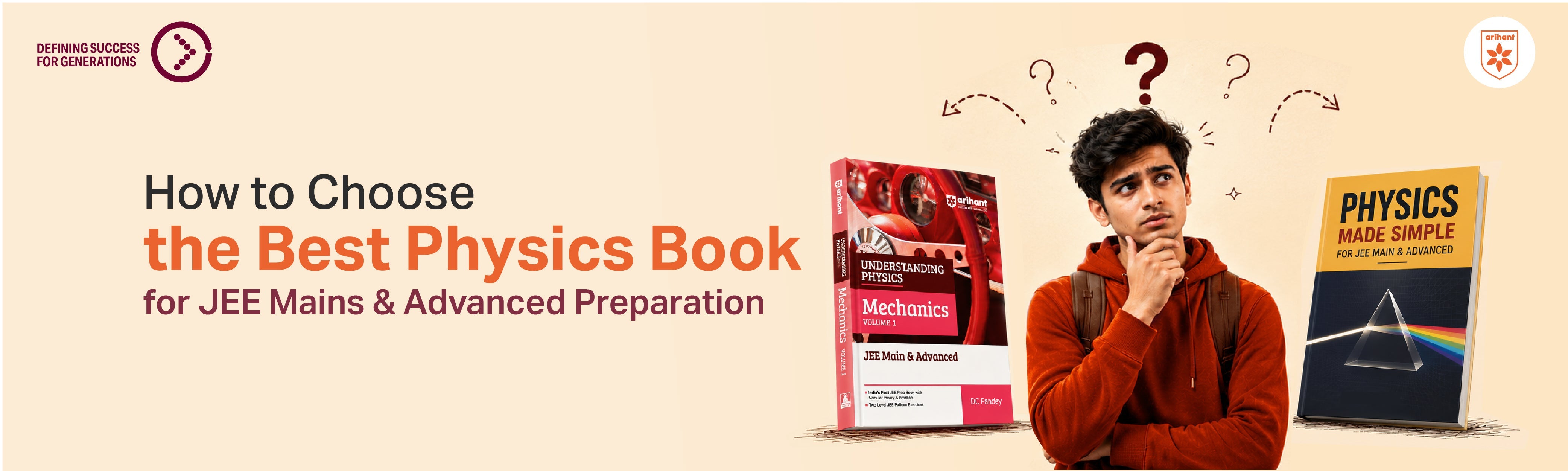 How To Choose The Best Physics Book For JEE Mains & Advanced Preparation