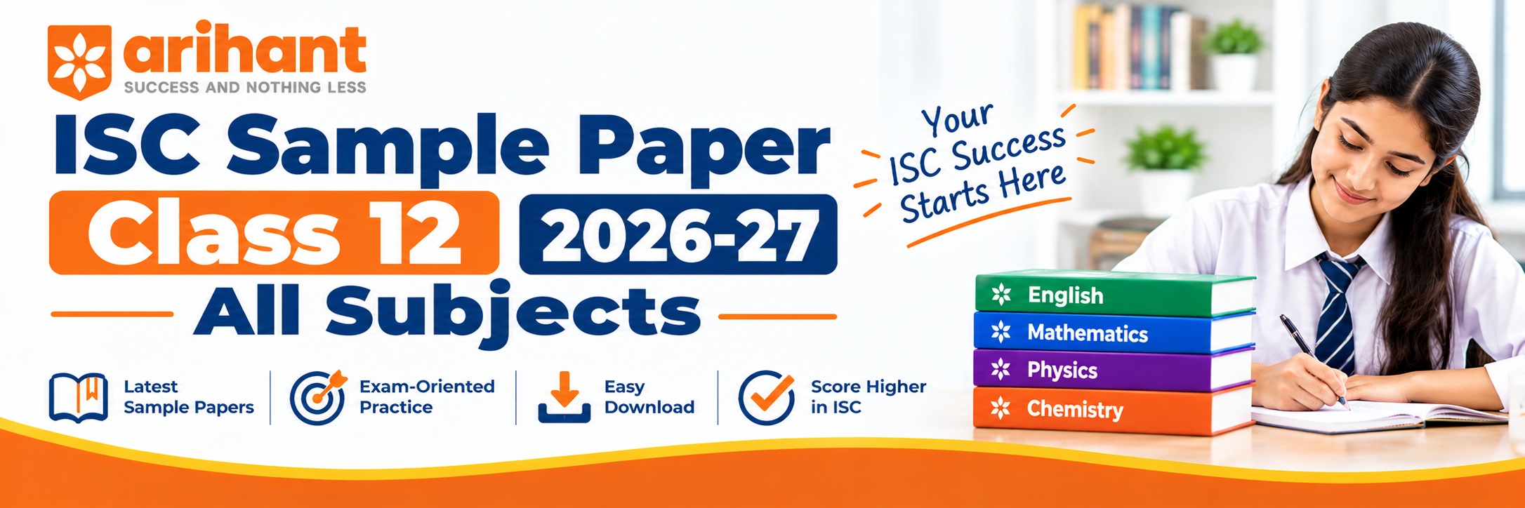 ISC Sample Paper Class 12 2026-27: All Subjects