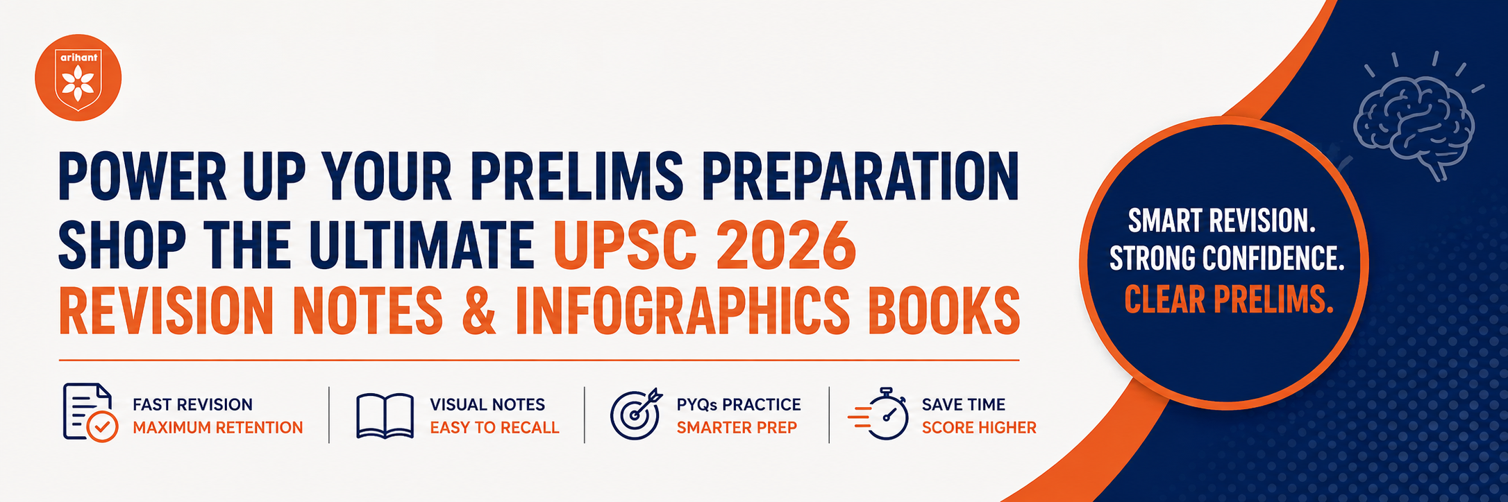 Power Up Your Prelims Preparation: Shop the Ultimate UPSC 2026 Revision Notes & Infographics Books