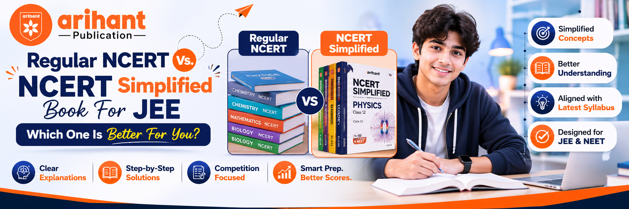 Regular NCERT Vs. NCERT Simplified Book For JEE: Which One Is Better For You?
