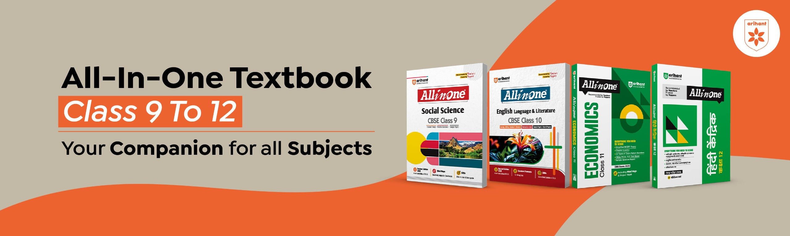 All-In-One Textbook Class 9 To 12: Your Companion For All Subjects