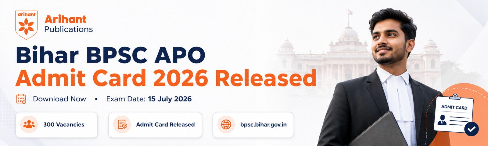 Bihar BPSC APO Admit Card 2026 Released