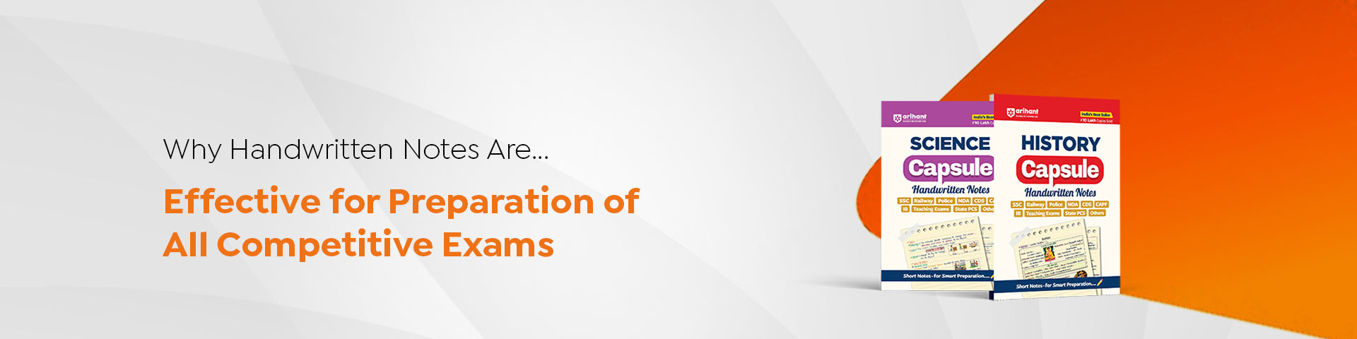 Why Handwritten Notes Are Effective For Preparation Of All Competitive Exams?