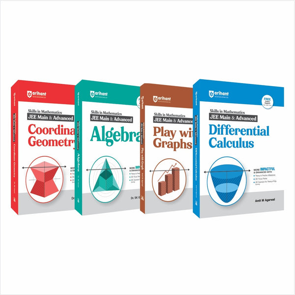Combo of Skill in Mathematics I Play with Graphs, Differential Calculus, Algebra & Coordinate Geometry