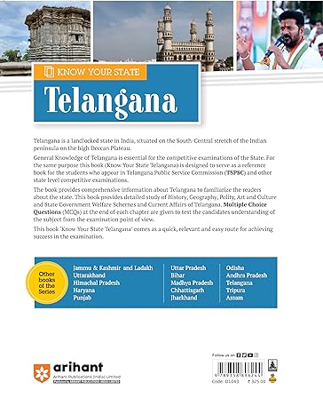 Know Your State Telangana | English Medium