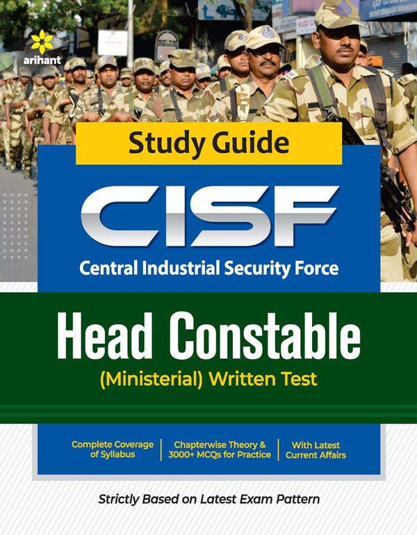Study Guide CISF Central Industrial Security Force Head Constable (Ministerial )Written Test