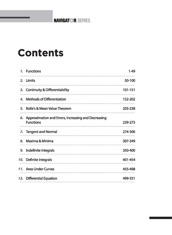 Navigator Series 2000 + Problems JEE Main & Advanced Calculus | By Vinod Kumar Pareek