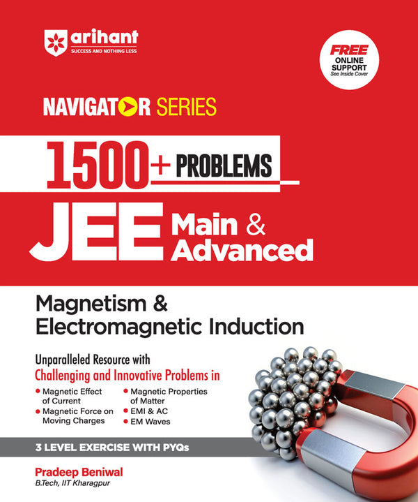 Combo of JEE Navigator (Physics) Electrostatics & Current Electricity, Magnetism & Electromagnetic Induction, Optics & Modern Physics, Thermodynamics & Waves, Mechanics II, Mechanics I