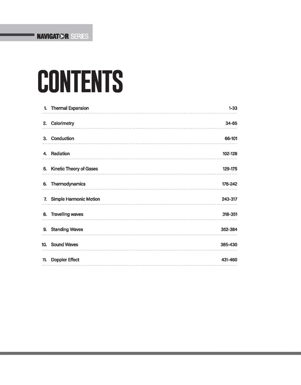 JEE Navigator 2000+ Problems Thermodynamics & Waves for JEE Main & Advanced 2026