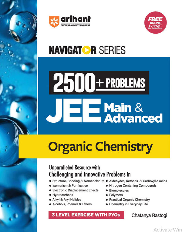 Navigator Series 2500+ Problems | JEE Main & Advanced Organic Chemistry | By Chatanya Rastogi