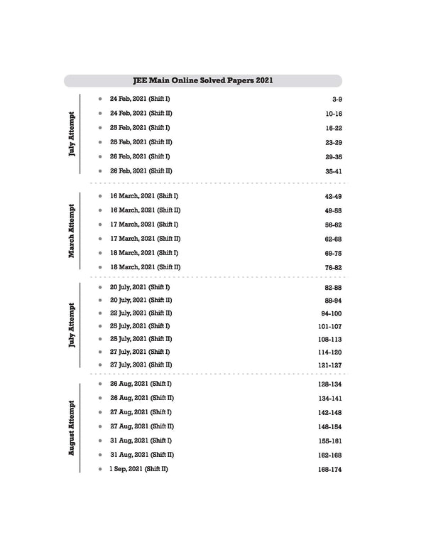 JEE Main 13 Years Online + Ofline Solved Papers (2025-13) | Physics, Chemistry & Mathematics