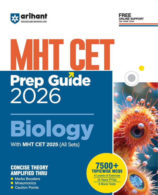 Combo of MHT Set Prep Guide 2026 | Physics, Chemistry  & Biology | With Free Quick Books