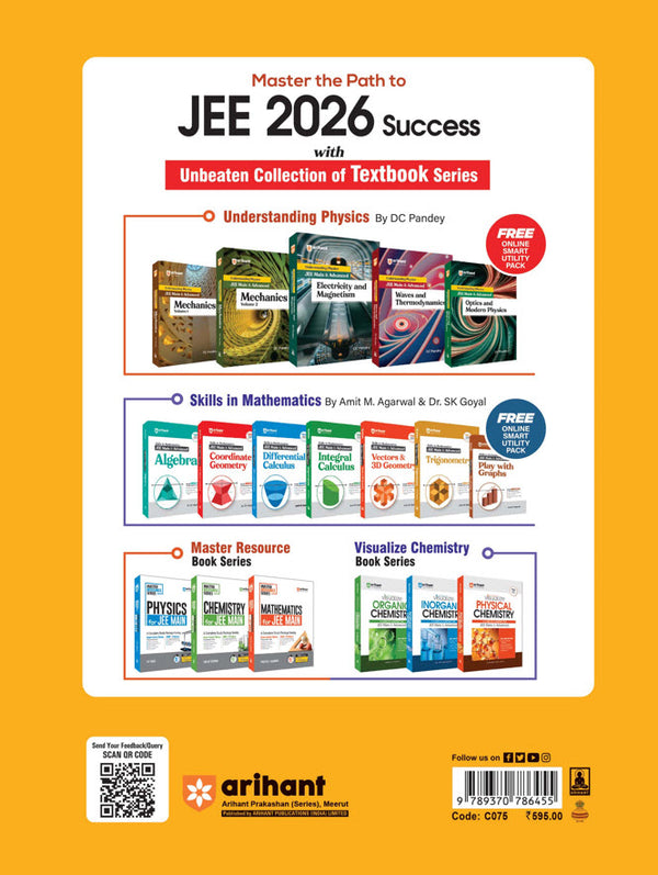 WB JEE Engineering Entrance Exam 2026 14 Years' (2025-2012) Solved Papers with 3 Practice Sets | Most Authentic & Explanatory Solution | With Online Test Series