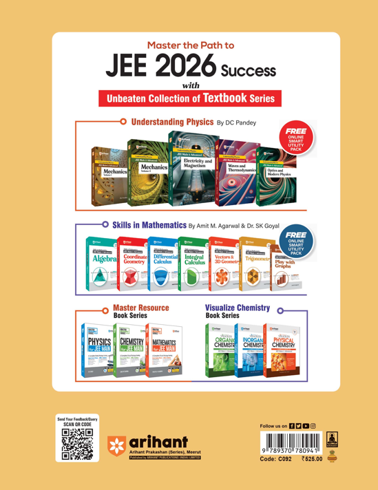 Manipal UGET (MAHE) Engineering Entrance 16 Years Solved Papers (2025-2010) | Physics, Chemistry, Mathematics & English | English Medium