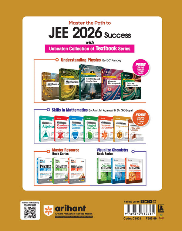 Karnataka CET (Common Entrance Test) 20 Years' (2006-2025) Chapterwise Solved Papers with Practice Sets | 3500+ MCQs | English Medium