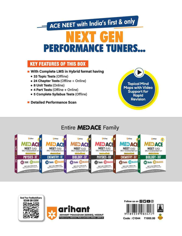 MED ACE NEET (UG) Self Assessment Kit Chemistry -XIth