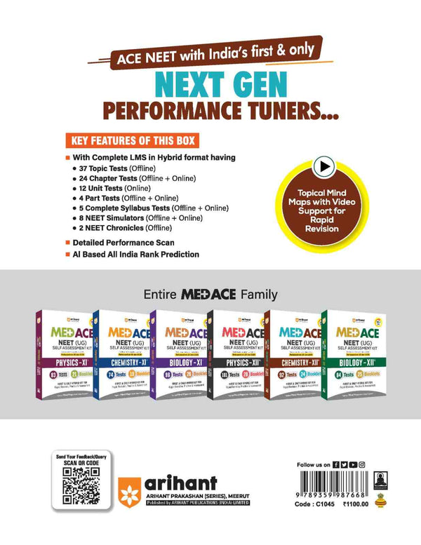 MED ACE NEET (UG) Self Assessment Kit Chemistry XII