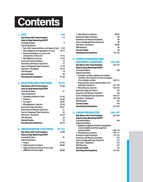 Master the NCERT Mathematics Class 11 | For JEE & CUET 2026 | Line by Line MCQs from Latest NCERT Book | NCERT-Based 2K+ MCQs, JEE Tracker, Concept Videos | FREE Online Support | Revised Edition 2026
