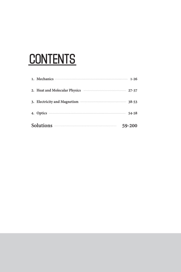 Classic Texts Series - Science for Everyone Aptitude Test Problem in Physics | By SS KROTOV