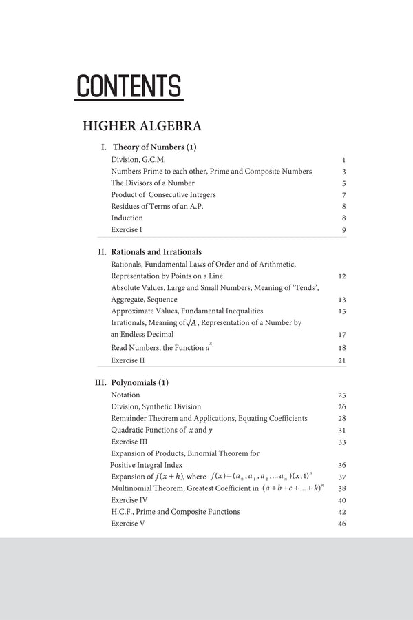 Classic Texts Series - Higher Algebra | By Barnard & Child