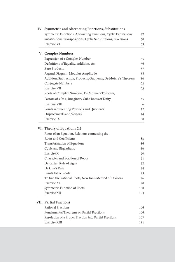 Classic Texts Series - Higher Algebra | By Barnard & Child