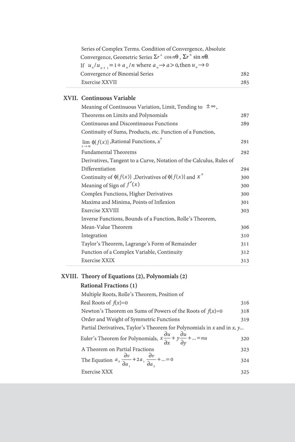 Classic Texts Series - Higher Algebra | By Barnard & Child