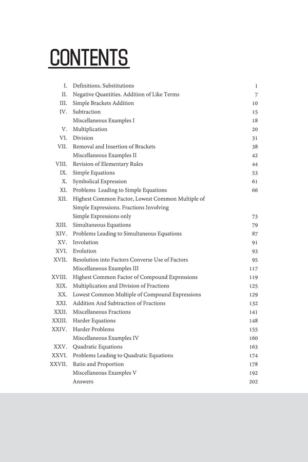 Classic Texts Series - Algebra for Beginners | By Hall & Knight
