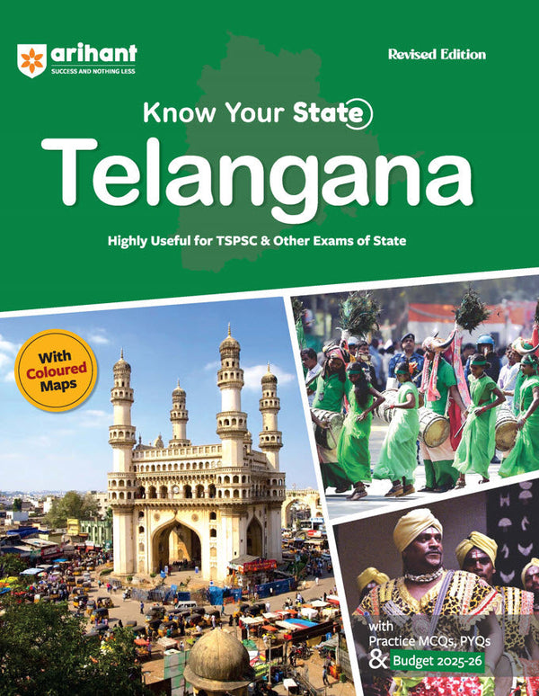 Know your state Telangana | Highly Useful for TSPSC & Other Exam With Practice MCQs, PYQs & Budget 2025-26 | English Medium