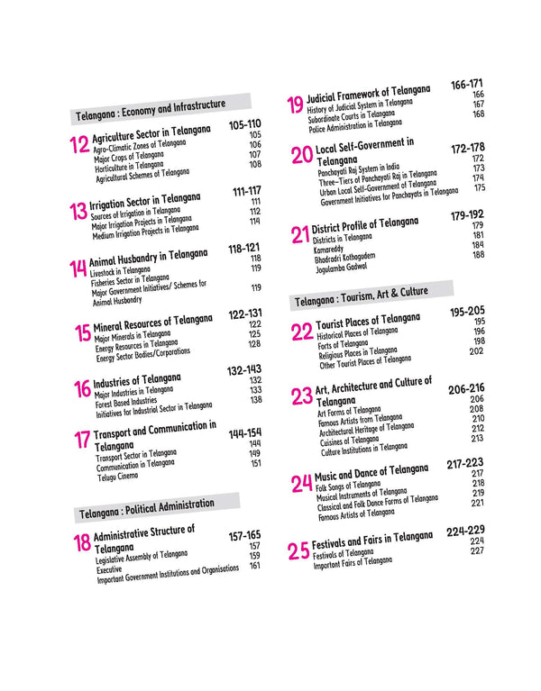 Know your state Telangana (General Knowledge) | With Coloured Map, Practice MCQs, PYQs & Budget 2025-26 | Highly Useful for TSPSC & Other Exam| Revised Edition