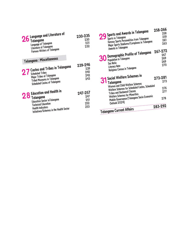 Know your state Telangana (General Knowledge) | With Coloured Map, Practice MCQs, PYQs & Budget 2025-26 | Highly Useful for TSPSC & Other Exam| Revised Edition
