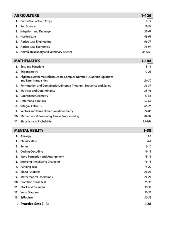 FarmAce B.Sc Agriculture Entrance Exam 2026 | Study Guide | For ICAR AIEEA (UG), BHU, PAT, IGKV, CUET-Agri & State Exams | Concept Based Theory & 3000+ MCQs with Solutions