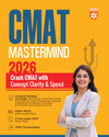 CMAT 2026 Mastermind | 3000+ MCQs, 5 Full length CMAT Mock Test, CMAT Solved Papers | English Medium