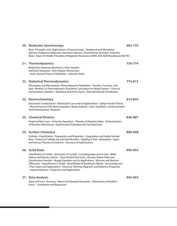 NTA CSIR UGC NET/SET/JRF & Lectureship 2025 - Study Guide Chemical Sciences
