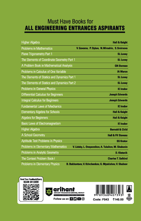 Classic Texts Series - The Elements Of  Statics & Dynamics Part-2 Dynamics | By SL LONEY