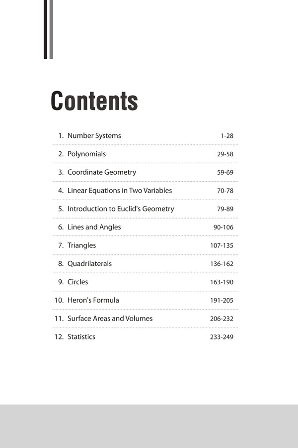 NCERT Solutions Mathematics Class 9th with chapterwise study notes | English Medium