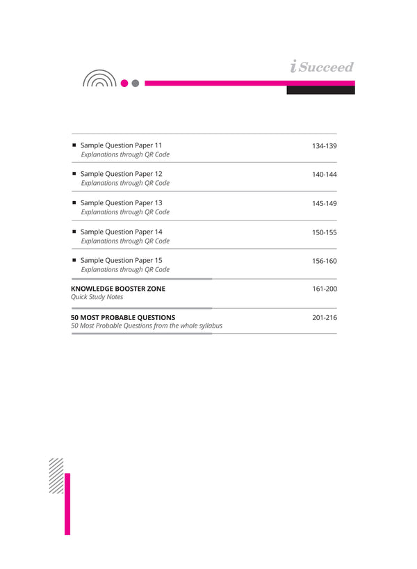 i-Succeed CBSE Biology Class 12th | 15 Sample Question Papers | For CBSE Exams 2025