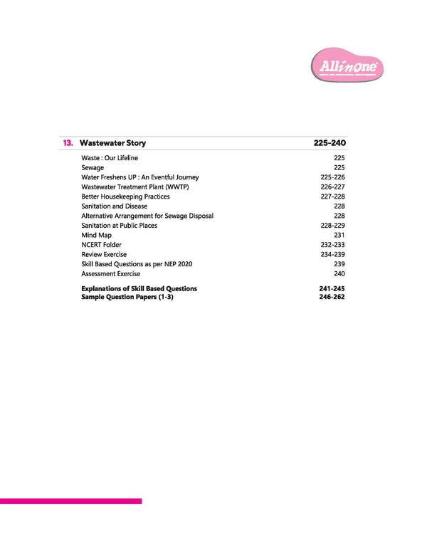 CBSE All in One Science Class 7 Exam 2025-26 | Sample Question Papers, Mind Map & Competency Based Questions | Based on Latest NCERT