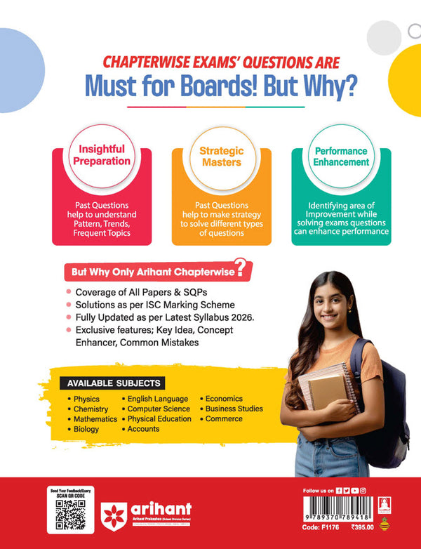 ISC Physics Class 12th | 25 Years Chapterwise Topicwise Question Bank (2025 - 2001)