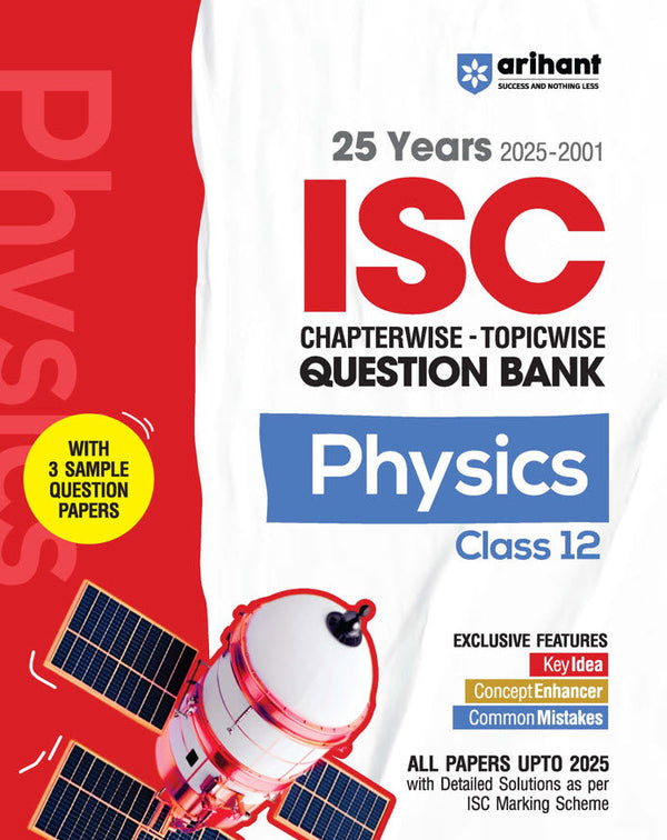 ISC Chemistry Class 12th | 25 Years Chapterwise Topicwise Question Bank (2025 - 2001)