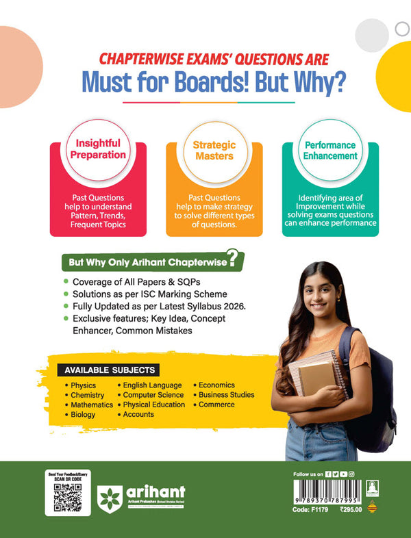 ISC Biology Class 12th | 25 Years Chapterwise Topicwise Question Bank (2025 - 2001)