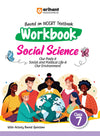 Combo of Workbook Class 7th | Mathematics, English, Honycomb, Science, Vasant & Sanskrit Ruchira | Based on Ncert Textbook