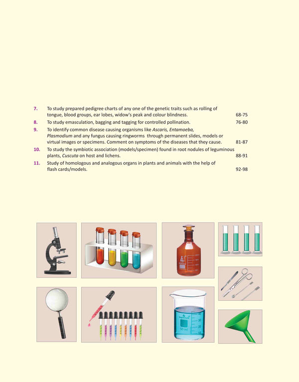 Laboratory Manual CBSE - Biology Class 12th | Revised Edition