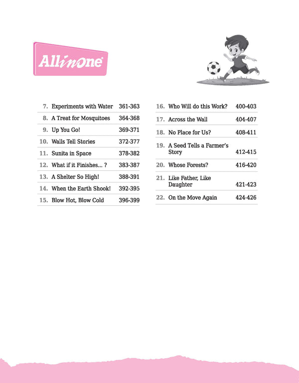 All in one Maths , English , Hindi & Evs Class 5 | A Guide Cum Practice Book For all Subjects