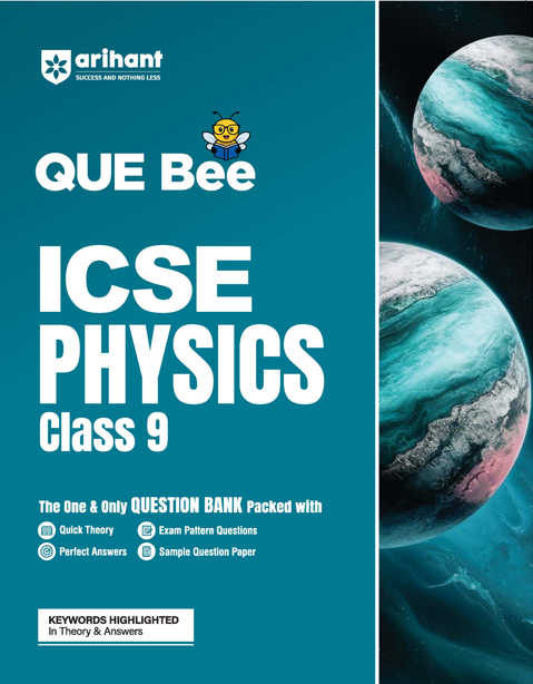 Combo of ICSE QUE Bee Class 9th Exam 2026| Bio, Chemistry, Computer Application, English Lit, Geography. Hindi, History & Civics, Maths, Physics & English (9 & 10) | With Free AIO Chemitry Class 9th