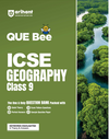 Combo of ICSE QUE Bee Class 10th Exam 2026 | Computer Application, English Lit, Geography. Hindi, History & Civics, English (9 &  10)| With Free Map Skill Social Sciene Class 9th