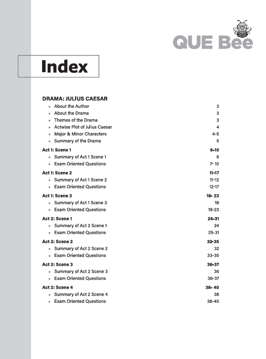 ICSE QUE Bee Literature in English (Paper-2) Class 9 Exam 2026 | Quick Theory, Exam Pattern Questions, 10 years PYQs | Key Words Highlighted