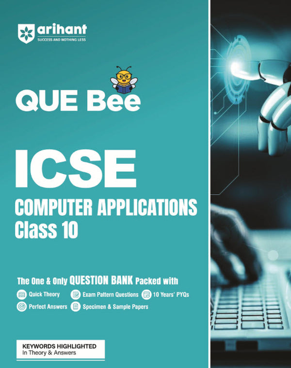 ICSE QUE Bee Computer Application Class 10 Exam 2026 | Quick Theory, Exam Pattern Questions, Speciman & Sample Papers | Key Words Highlighted in Theory & Answer