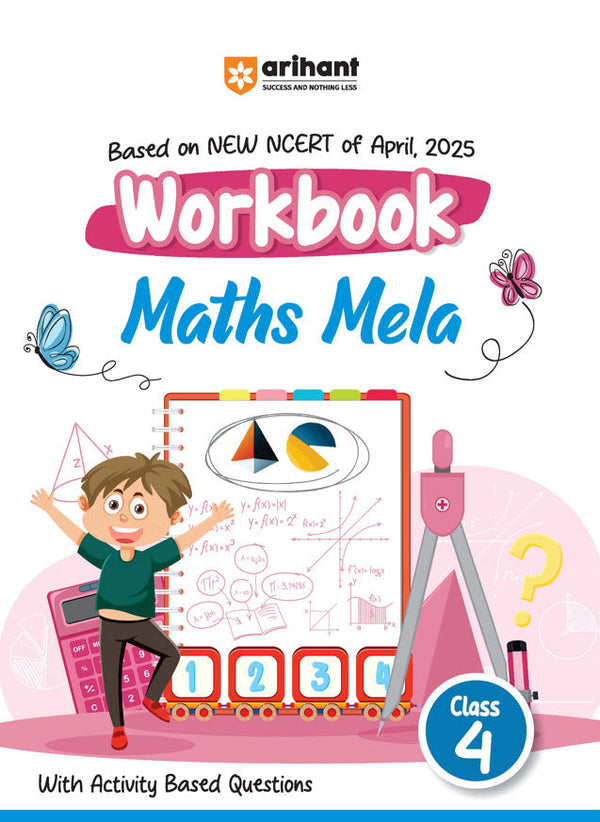 Workbook Maths Mela Class - 4 | Based on New NCERT of April, 2025