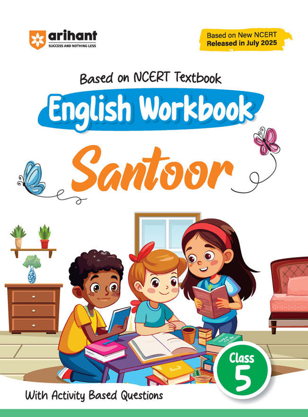 Santoor English Workbook Class 5 | Based on New NCERT Released on April 2025
