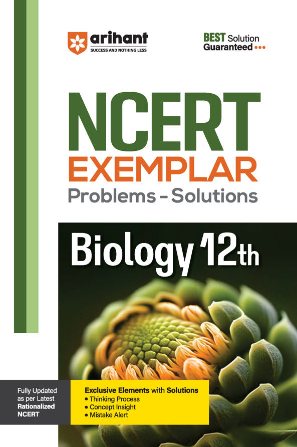 Combo of NCERT Exemplar Physics, Chemistry & Biology Class 12th | English Medium